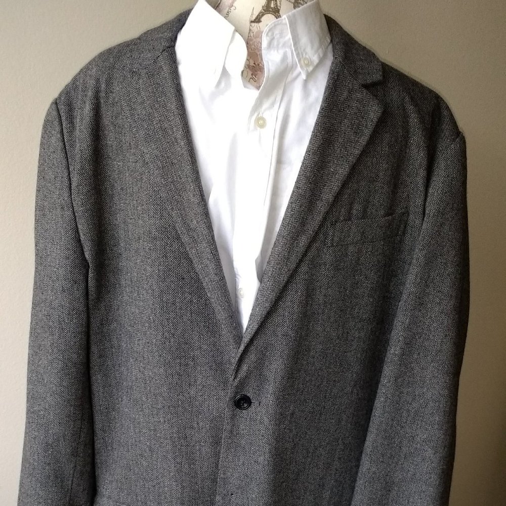 Old Navy - Grey Blazer Jacket Sports Coat